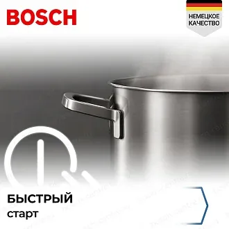 Индукционная варочная панель Bosch PUE612BB1E на 4 конфорки, шириной 59.2 см, белый 6