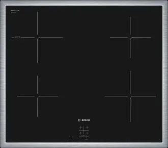 Индукционная варочная панель Bosch PUG64KAA5E на 4 конфорки, шириной 58.3 см, черный