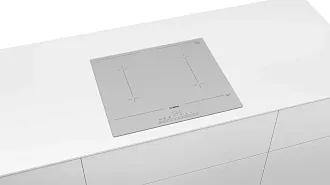 Индукционная варочная панель Bosch PVQ612FC5E на 4 конфорки, шириной 59.2 см, белый 4