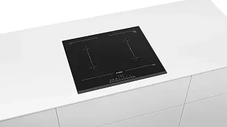 Индукционная варочная панель Bosch PVQ651FC5E на 4 конфорки, шириной 59.2 см, черный 8