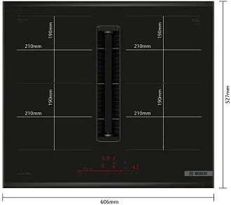 Индукционная варочная панель Bosch PVQ695H26E 4