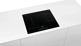 Индукционная варочная панель Bosch PVS611FC5Z на 4 конфорки, шириной 59.2 см, черный 8