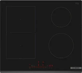 Индукционная варочная панель Bosch PVS63RHB1E на 4 конфорки, шириной 59.2 см, черный