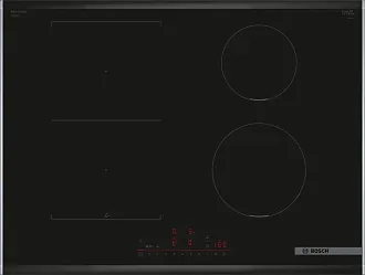 Индукционная варочная панель Bosch PVS775HC1E на 4 конфорки, шириной 71 см, черный