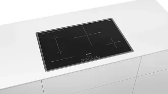 Индукционная варочная панель Bosch PVS845FB5E на 4 конфорки, шириной 79.5 см, черный 4