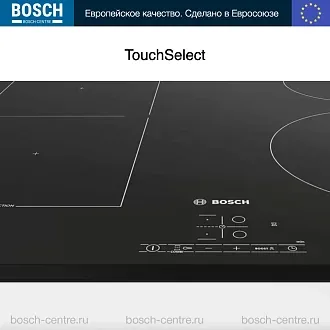 Индукционная варочная панель Bosch PWP63RBB6E на 4 конфорки, шириной 59.2 см, черный 5