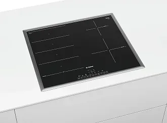 Индукционная варочная панель Bosch PXE645FC1E на 4 конфорки, шириной 58.3 см, черный 2