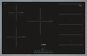 Индукционная варочная панель Bosch PXV845FC1E на 5 конфорки, шириной 79.5 см, черный