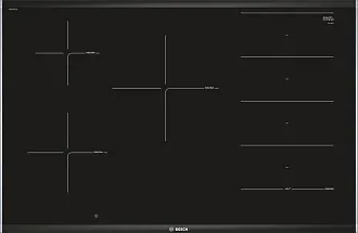Индукционная варочная панель Bosch PXV875DC1E на 5 конфорки, шириной 81.6 см, черный 6