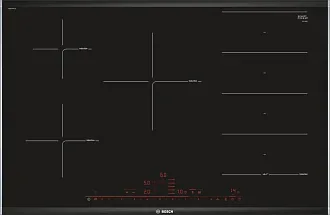Индукционная варочная панель Bosch PXV875DC1E на 5 конфорки, шириной 81.6 см, черный 7