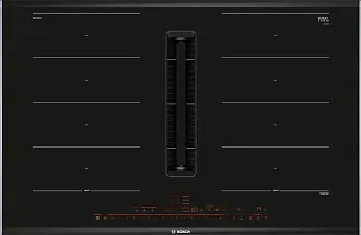 Индукционная варочная панель Bosch PXX875D57E на 4 конфорки, шириной 81.6 см, черный