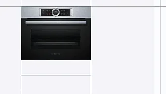 Компактный духовой шкаф Bosch CBG633NS3 электрический, шириной 59.4 см, нержавеющая сталь, EcoClean очистка 4