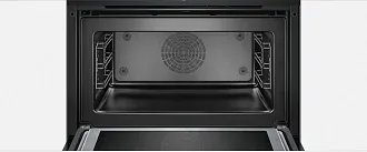 Компактный духовой шкаф Bosch CMG636BB1 электрический, шириной 59.5 см, черный, EcoClean очистка 6