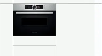 Компактный духовой шкаф Bosch CMG636BS1 электрический, шириной 59.5 см, нержавеющая сталь, EcoClean очистка 2