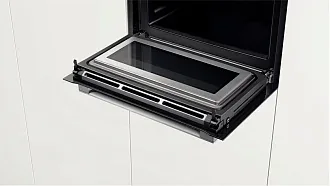 Компактный духовой шкаф Bosch CMG636BS1 электрический, шириной 59.5 см, нержавеющая сталь, EcoClean очистка 4