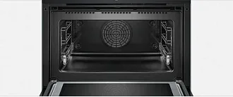 Компактный духовой шкаф Bosch CMG6764B1 электрический, шириной 59.4 см, черный, пиролитическая очистка 6