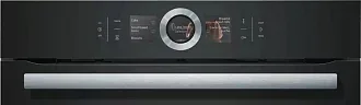 Компактный духовой шкаф Bosch CMG676BB1 электрический, шириной 59.5 см, черный, пиролитическая очистка 3