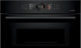 Компактный духовой шкаф Bosch CMG836NC1 электрический, шириной 59.4 см, черный, EcoClean очистка 2