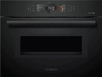Компактный духовой шкаф Bosch CMG8764C7 электрический, шириной 59.5 см, черный, пиролитическая очистка 8