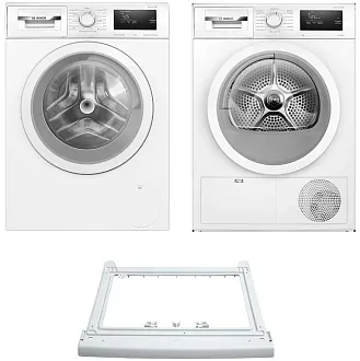 Комплект Bosch Serie 4 (WAN24009II, WTH85077PL, WTZ 20410)