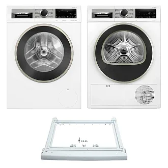 Комплект Bosch Serie 4 (WGA24400ME, WQG1420AME, WTZ20410)
