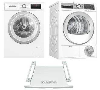 Комплект Bosch Serie 6 (WAU28PA0SN, WQG241AEPL, WTZ 11400)