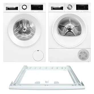 Комплект Bosch Serie 6 (WGG244FLSN, WQG14590BY, WTZ27410)
