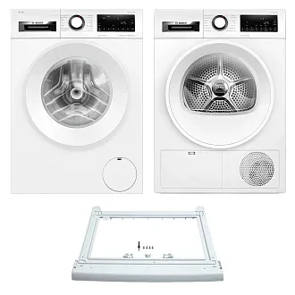 Комплект Bosch Serie 6 (WGG244FLSN, WQG232ALSN, WTZ20410)