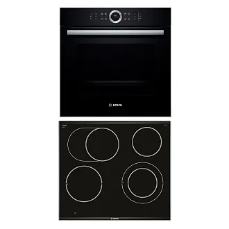 Комплект Bosch Serie 8 (PKN675DP1D, HBG634BB1)