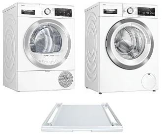 Комплект Bosch Serie 8 (WAX32KH2BY, WTX87KH0BY, WTZ27400)
