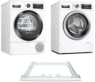 Комплект Bosch Serie 8 (WAX32M01BY, WTX87M30PL, WTZ27410)