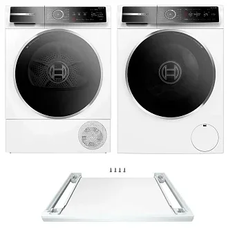Комплект Bosch Serie 8 (WGB24400ME, WQB245B0ME, WTZ27500)