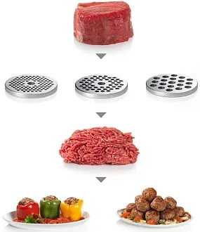 Мясорубка Bosch MFW 68680 8