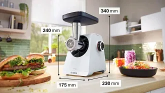 Мясорубка Bosch MFWS420W 3