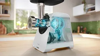 Мясорубка Bosch MFWS420W 8