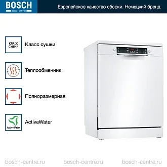 Посудомоечная машина Bosch SMS46MW20M 4