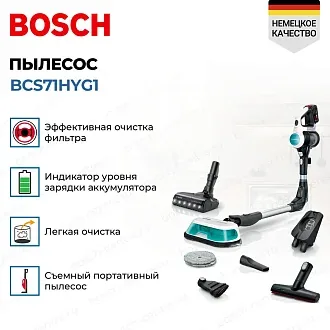 Пылесос Bosch BCS71HYG1 2