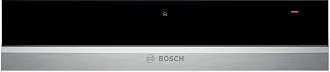 Шкаф для подогрева посуды Bosch BIC630NS1 электрический, шириной 59.4 см, нержавеющая сталь, традиционная очистка