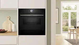 Шкаф для подогрева посуды Bosch BIC7101B1 электрический, шириной 59.4 см, нержавеющая сталь, традиционная очистка 6