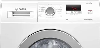 Стиральная машина Bosch WAJ2006EPL 1000 об/мин, белый, инверторный EcoSilenceDrive двигатель 5