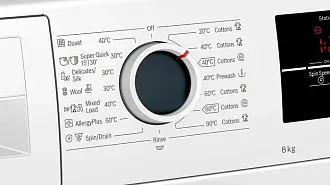 Стиральная машина Bosch WAJ20180ME 1000 об/мин, белый, инверторный EcoSilenceDrive двигатель 4