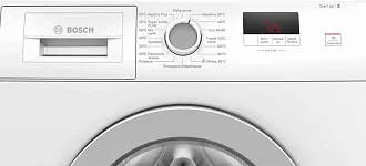 Стиральная машина Bosch WAJ2407EPL 1200 об/мин, белый, инверторный EcoSilenceDrive двигатель 4