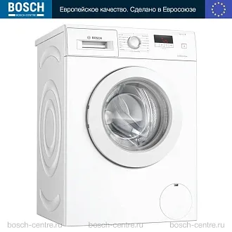 Стиральная машина Bosch WAJ240L8SN 1200 об/мин, белый, инверторный EcoSilenceDrive двигатель