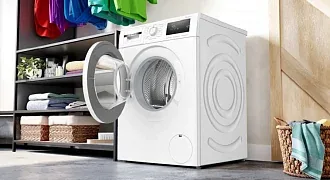 Стиральная машина Bosch WAN20007PL 1000 об/мин, белый, инверторный EcoSilenceDrive двигатель 8