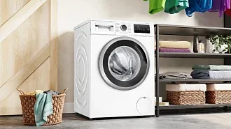 Стиральная машина Bosch WAN2411EPL 1200 об/мин, белый, инверторный EcoSilenceDrive двигатель 2