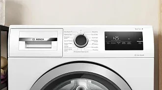 Стиральная машина Bosch WAN2419EPL 1200 об/мин, белый, инверторный EcoSilenceDrive двигатель 5