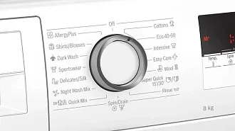 Стиральная машина Bosch WAN28160BY 1400 об/мин, белый, инверторный EcoSilenceDrive двигатель 4