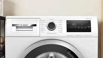 Стиральная машина Bosch WAN2820EPL 1400 об/мин, белый, инверторный EcoSilenceDrive двигатель 3