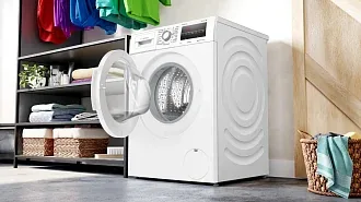 Стиральная машина Bosch WAT20441OE 1000 об/мин, белый, инверторный EcoSilenceDrive двигатель 6