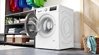Стиральная машина Bosch WAT28640UA 1400 об/мин, белый, инверторный EcoSilenceDrive двигатель 7